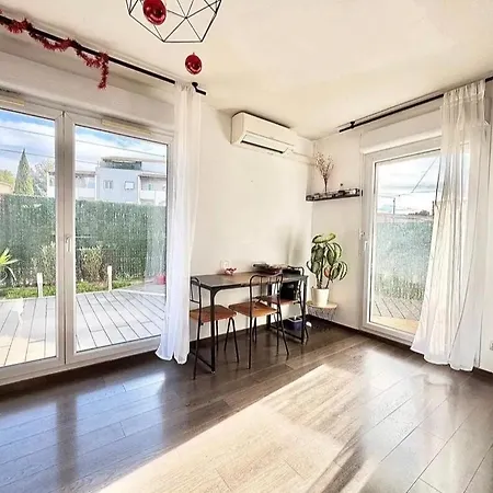 T3 Lumineux Et Convivial, Parking Prive Appartement Montpellier