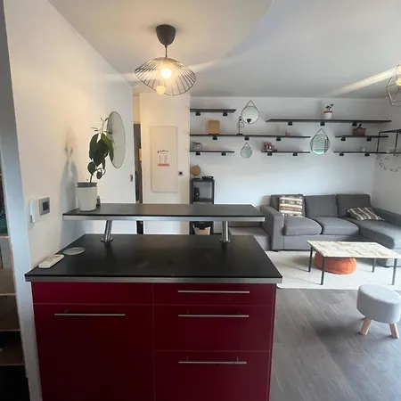 T3 Lumineux Et Convivial, Parking Prive *
