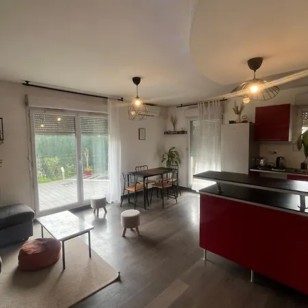 Appartement T3 Lumineux Et Convivial, Parking Prive Montpellier